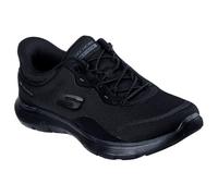 Skechers Flex Appeal 5.0 Easy Breezy, Zapatillas Mujer, Black Mesh/TPU/Trim, 38.5 EU