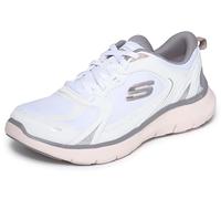 Skechers Flex Appeal 5.0 Retro Rush - Tenis para Mujer, Color Blanco, Talla 7.5 de Reino Unido