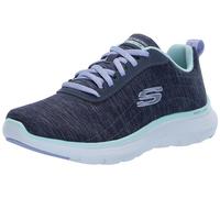 Skechers Flex Appeal 5.0, Zapatillas de Deporte Mujer, Nvmt Azul Marino Multi, 37 EU