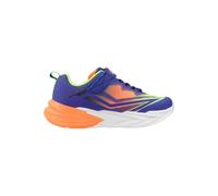 Zapatillas skechers lights flex-glow ultra niño azul/naranja 36