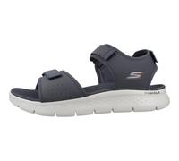 Skechers- Flex Sandalias Planas- Shoes- Hombre- Azul- 46 EU- Flex Sandalias Planas