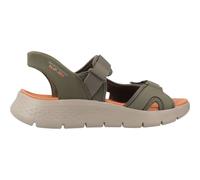 Skechers- Flex Sandalias Planas- Shoes- Hombre- Verde- 41 EU- Flex Sandalias Planas