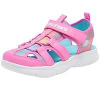 Skechers Flex Splash Daylight Shimmer, Sandalias Deportivas, Pink, 35 EU
