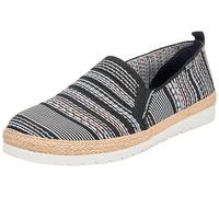Skechers, Flexpadrille 3.0 Island Muse Mujer, Tejido Negro y multiingeniería, 37 EU