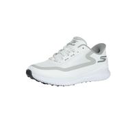 Skechers Flight Spikeless - Tenis de Golf para Hombre, Blanco/Gris, 9 Wide