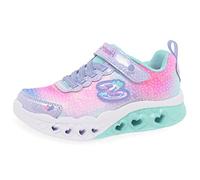 Skechers Zapatillas niñas Flutter Heart Lights Simply Love Lavanda Malla sintética 36 EU