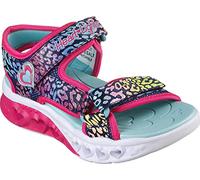 Skechers Flutter Hearts Sandal, Zapatillas para Niñas, Armada, 34 EU