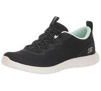 Skechers Foam, Espuma DE Vapor Lite Mujer, Black Mesh/White Trim, 35.5 EU
