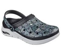 Skechers Foamies Arch Fit-Cool Pups - Zuecos para Mujer, Negro/Multi, 37 EU
