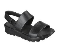 Skechers Foamies: Footsteps-Breezy Feels Slingback Sandals, Mujer, Black, 40 EU