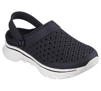 Skechers Foamies Go Walk 7-Joyous - Zuecos para Mujer, Negro/Blanco, 38 EU