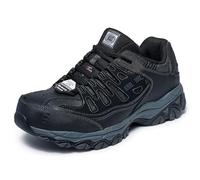 Skechers for Work 77055 Cankton Athletic - Zapatillas de Trabajo (Punta de Acero, Talla 41), Color Gris