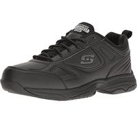 Skechers for Work Women's Dighton Bricelyn Wide Work Shoe, Black, 11 W US, Negro, 41 EU