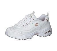 Skechers Fresh Start, Zapatillas Mujer, Oro Rosa Blanco Wtrg, 36.5 EU