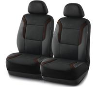 Skechers Fundas de asiento de coche de espuma viscoelαstica Air Cool Mesh Fundas de asiento gruesas dos fundas de asiento delantero Compatible co