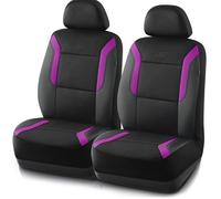 Skechers Fundas de asiento de coche de espuma viscoelαstica Air Cool Mesh Fundas de asiento gruesas dos fundas de asiento delantero Compatible co