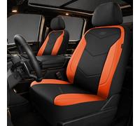 Skechers Fundas de asiento de espuma viscoelástica, fundas de cuero para asiento de coche, máxima comodidad y apoyo, compatibles con bolsas de aire, ajuste universal automotriz para la mayoría de SUV