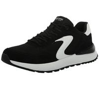 Skechers Fury, Zapatillas Mujer, Negro Blanco, 38 EU