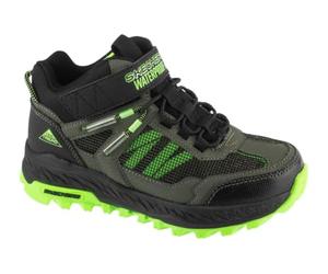 Skechers Fuse Tread Canyon Core - Tenis impermeables para niño | Senderismo al aire libre, impermeable, cierre adaptativo, plantilla acolchada