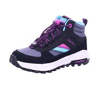 Skechers FUSE TREAD LET'S EXPLORE, Zapatillas para Niñas, Black Suede/Multi Trim, 31 EU