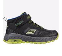Skechers Fusible Pisar Júnior Niños Trekor Memoria Espuma Botas Exterior Negro