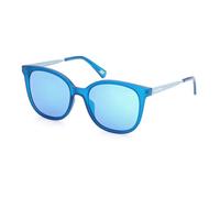 SKECHERS Gafas de sol modelo SE6099; color blue mirror; para mujer; talla 53