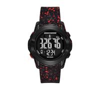 Skechers Galloway - Reloj digital de poliuretano negro para hombre, Negro -