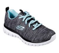 Skechers (GAR12614) Zapatillas Deportivas Elegantes Torcidas Fortuna en UK 3 a 8