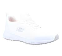 Skechers SQUAD SR MYTON, Zapatillas para Hombre, White Textile/Synthetic, 43 EU