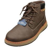 Skechers Garlan - Botas Deno para hombre, marrón oscuro, 45 EU