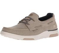 Skechers Garmo - Zapatilla Oxford para Hombre, Topo, 48.5 EU