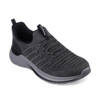 Skechers Garner-Crispin Bungee - Mocasines de Encaje para Hombre, Negro -, 41.5 EU