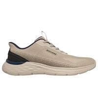 Skechers 211369 Garner Taupe Scarpe uomo Sneakers Lacci Tessuto Vegan Slip-ins 42