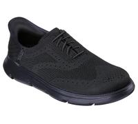 Skechers Garza-Palma - Tenis para Hombre, Negro/Negro, 43 EU