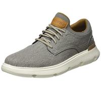 Skechers GARZA ROMANO, Mocasín plano para Hombre, Taupe Canvas, 44 EU