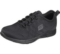Skechers Ghenter Srelt, Zapatos de Trabajo Mujer, Negro, 39 EU