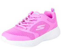 Skechers Girl'S Go Run 400 V2 Runner Reset Trainers, Pink Textile Aqua Trim, 31 EU