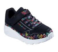 Zapatillas JGoldcrown: Uno Lite - Heart Craze Niña Talla 28. Color Negro