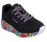 Skechers Zapatillas Uno Lite Subtle Love Goldcrown Negro sintético con detalles multicolor Talla 30