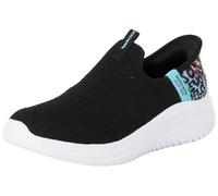 Skechers Girls, Zapatillas Niñas, Black Mesh Multi Trim, 29 EU
