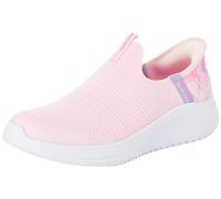 Skechers Girls, Zapatillas Niñas, Malla Rosa Claro con Ribete Múltiple, 33 EU