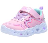 Skechers Girls, Zapatillas Unisex niños, Light Pink Sparkle Mesh Multi Trim, 33 EU