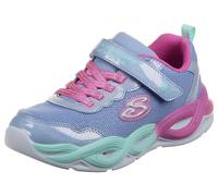 Skechers Girls, Zapatillas Unisex niños, Periwinkle Mesh Multi Trim, 35 EU