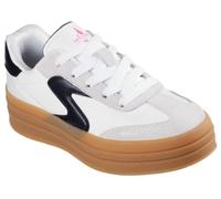 Skechers Girl'S Zinger Lift Sneaker, White, 3 UK Child