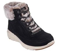 Skechers Botas cortas al tobillo mujer Glacial Ultra Mountain Muse Negro sintético Talla 36 EU