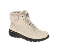 Skechers Glacial Ultra Mountain Muse - Botines para mujer, Sintético negro natural, 38.5 EU