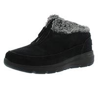 Skechers Glacial Ultra Sweet Vibes, Botas Cortas al Tobillo Mujer, Black, 38.5 EU