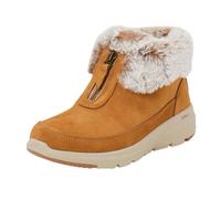 Skechers Glacial Ultra Sweet Vibes, Botas Cortas al Tobillo Mujer, marrón, 38.5 EU
