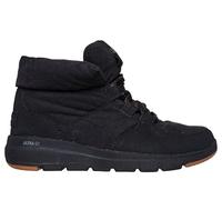 Skechers Glacial Ultra Trend Up, Botas Cortas al Tobillo Mujer, Black, 39.5 EU