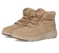 Skechers Glacial Ultra Trend UpAnkle Botas para Mujer, Tela sintética marrón, 40 EU